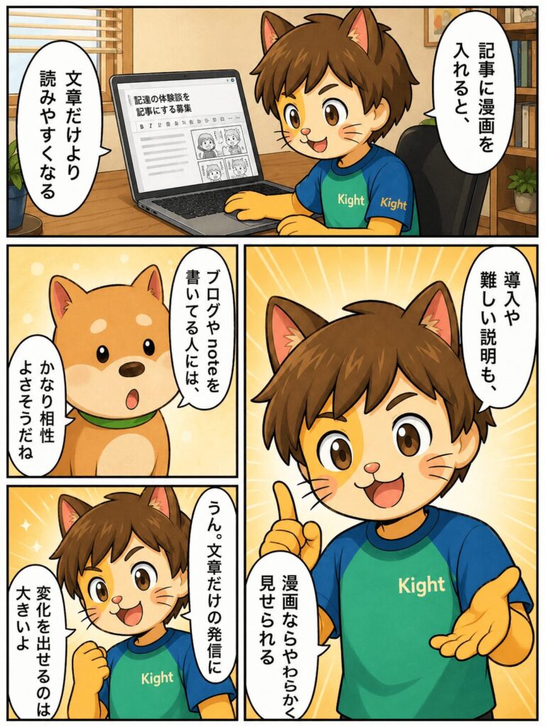 AI漫画クリエイター評判マンガ7