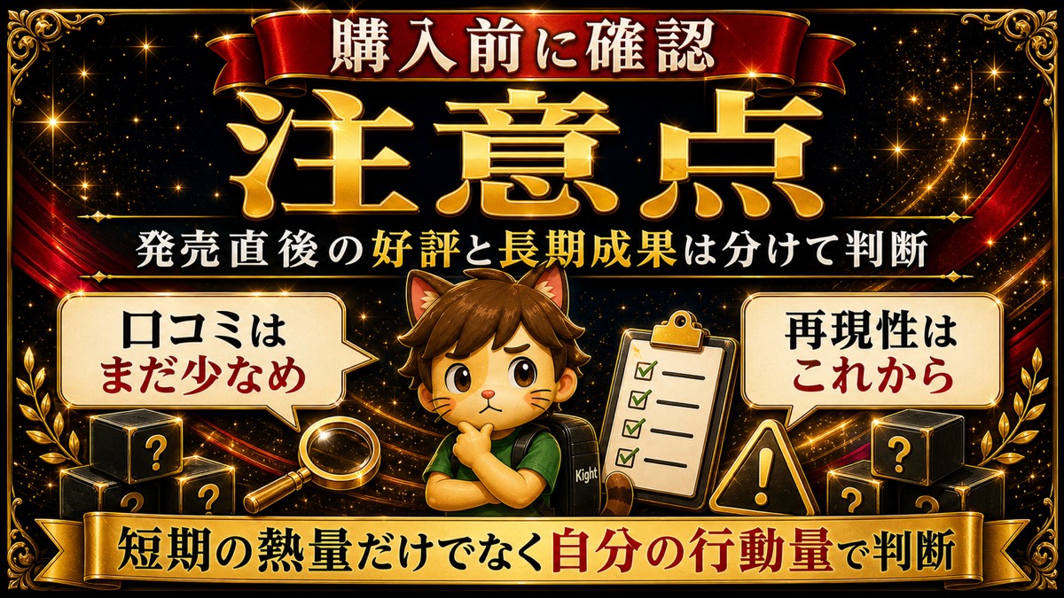 AIで年収500万稼ぐ教科書の気になる点・注意点