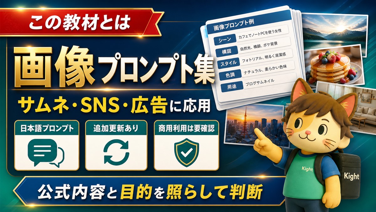 AmoのChatGPT/Image2画像プロンプト教材とは
