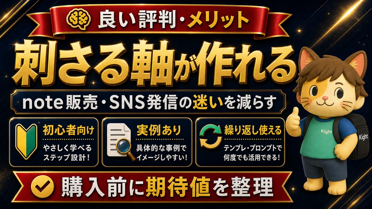 コンセプトメーカーの良い評判とメリット