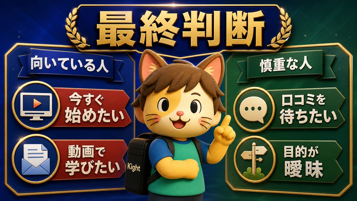 こんとものSubstack入門の最終判断
