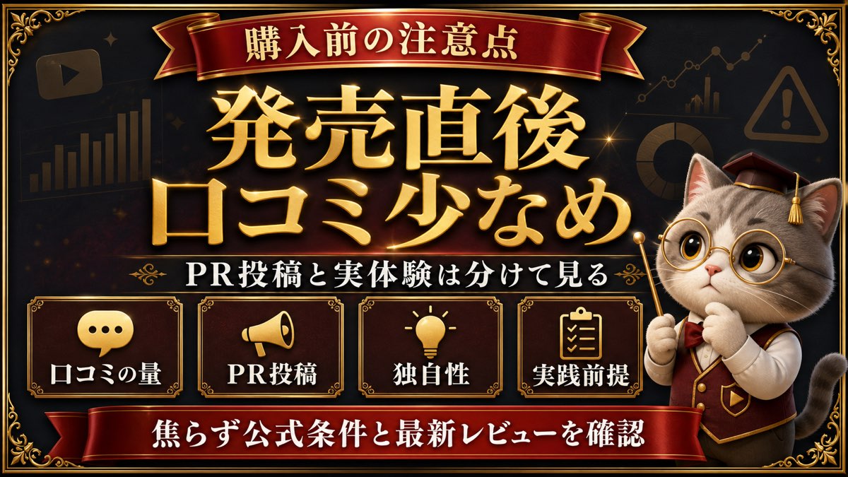 YouTubeショートマスターの注意点・デメリット
