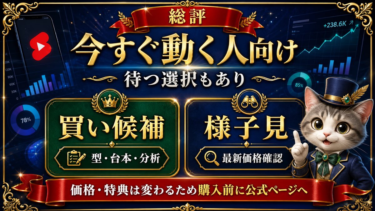 YouTubeショートマスターの総評