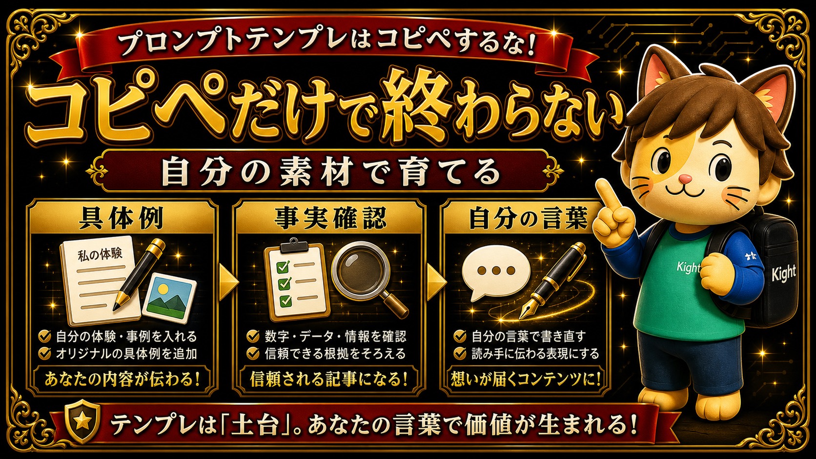 Codexテンプレートはコピペだけで終わらせない