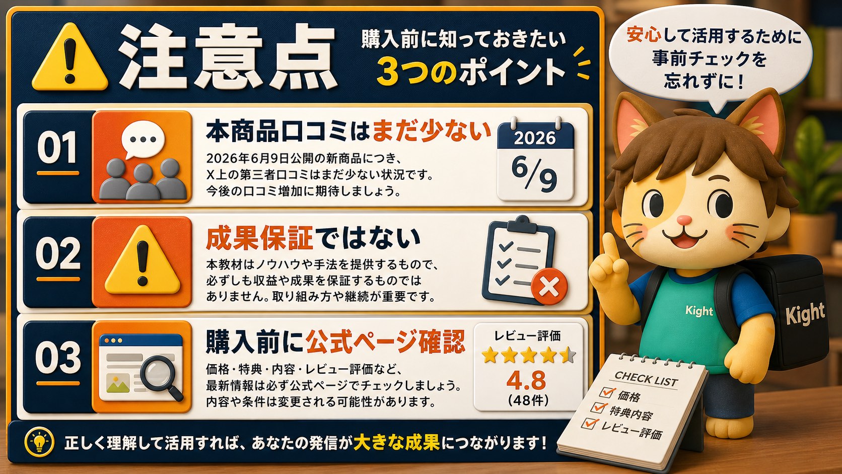 カピパラおじさんのChatGPT画像生成教材の注意点