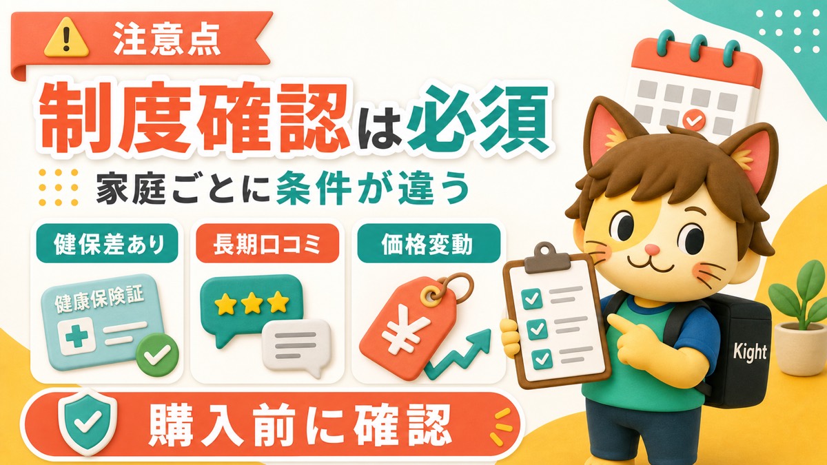 マナミのおうちで開業ガイドの購入前の注意点