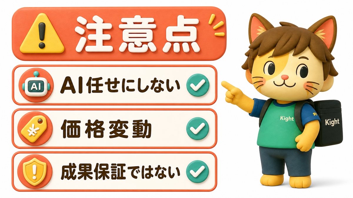 ゆりのAI×note自動化GPTs完全パックの購入前の注意点