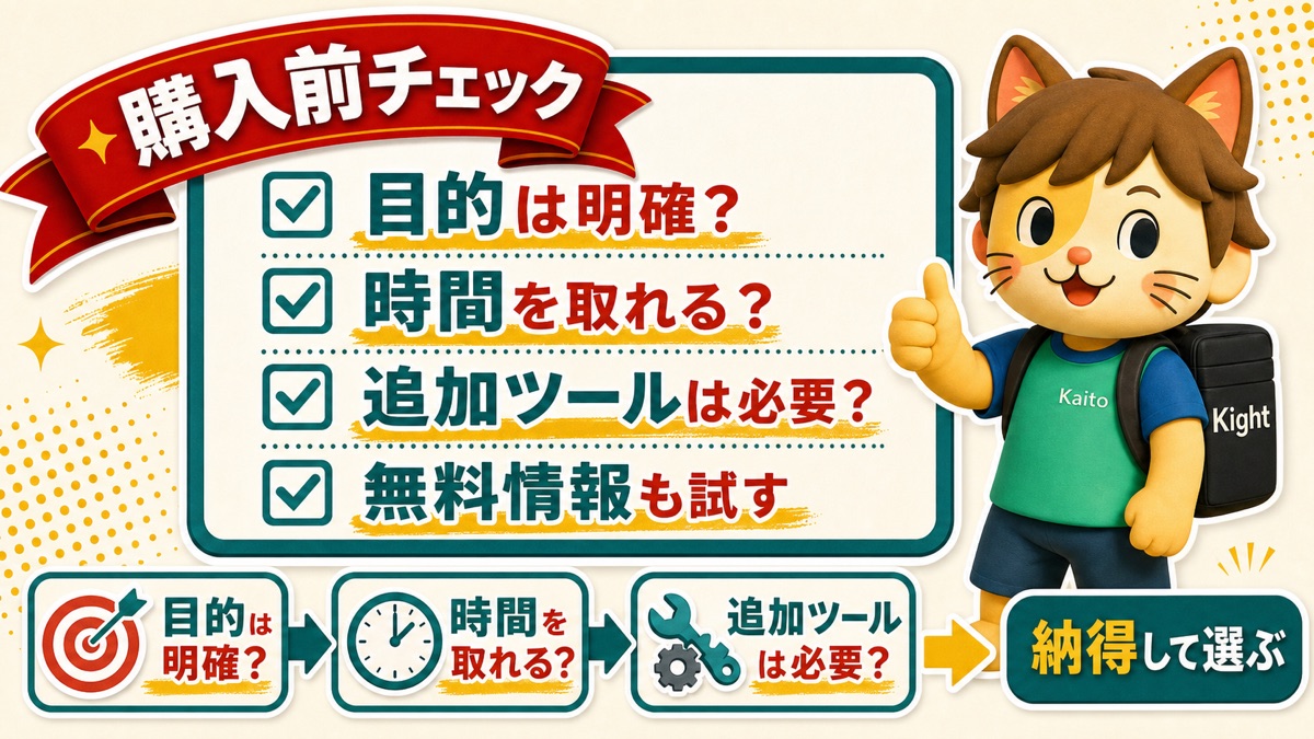 Brain AI教材の購入前チェック