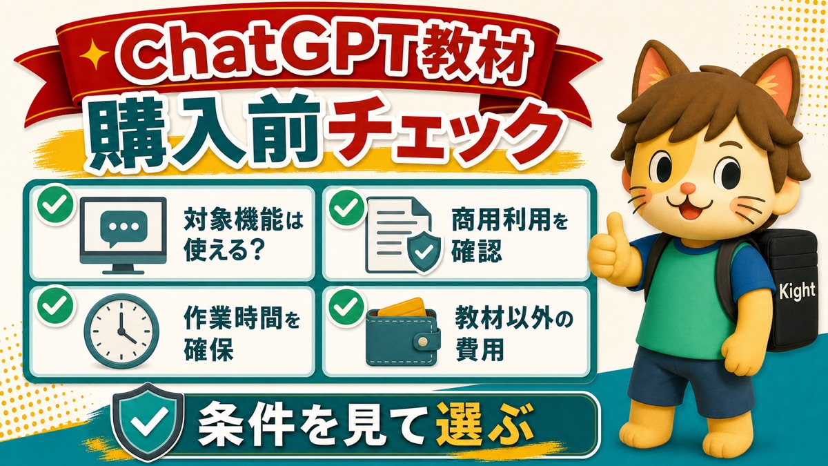 Brain ChatGPT教材の購入前チェック