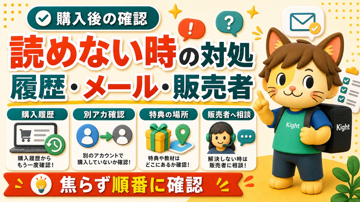 Brain購入後に読めない時の確認順