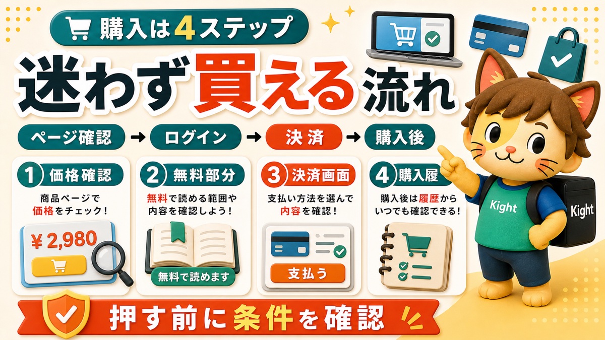 Brain購入の流れは4ステップ