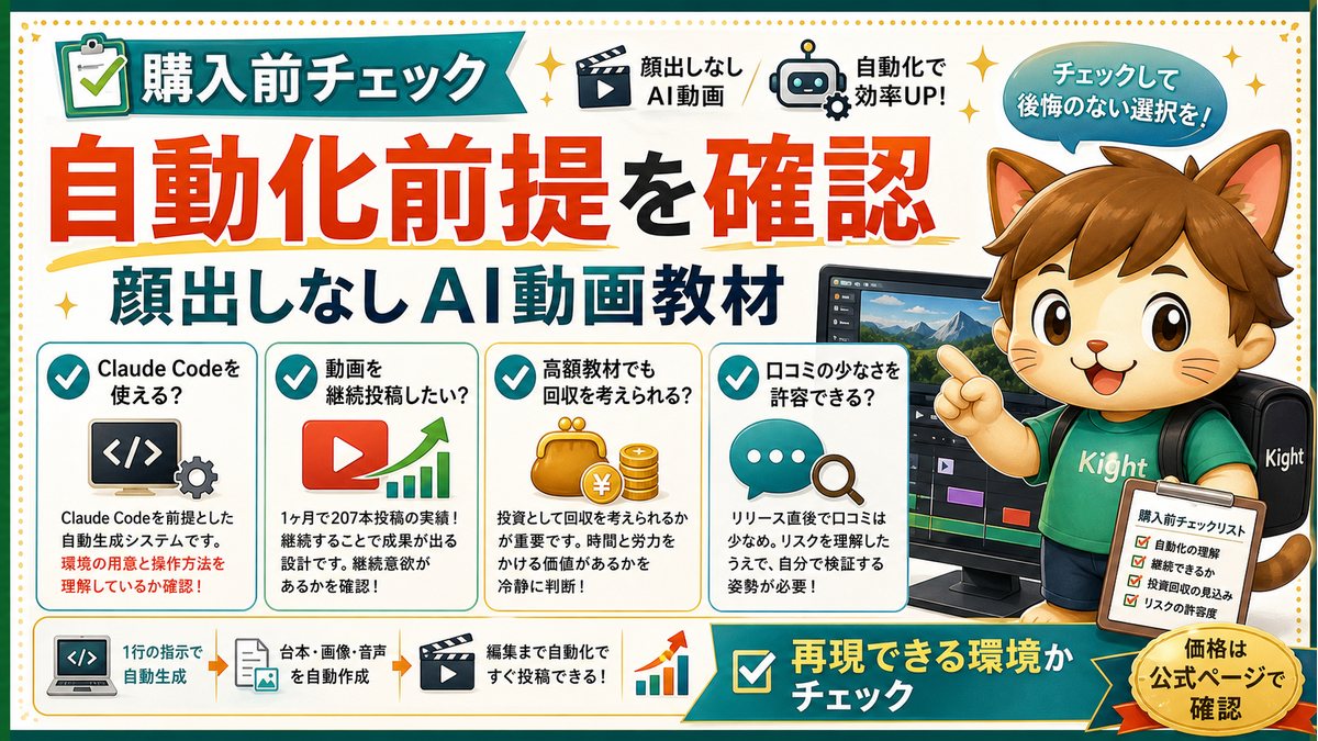 おのだまーしーAI動画教材の購入前チェック
