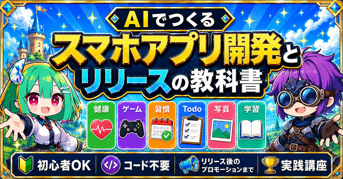 AIでつくるスマホアプリ開発とリリースの教科書のBrain公式サムネイル