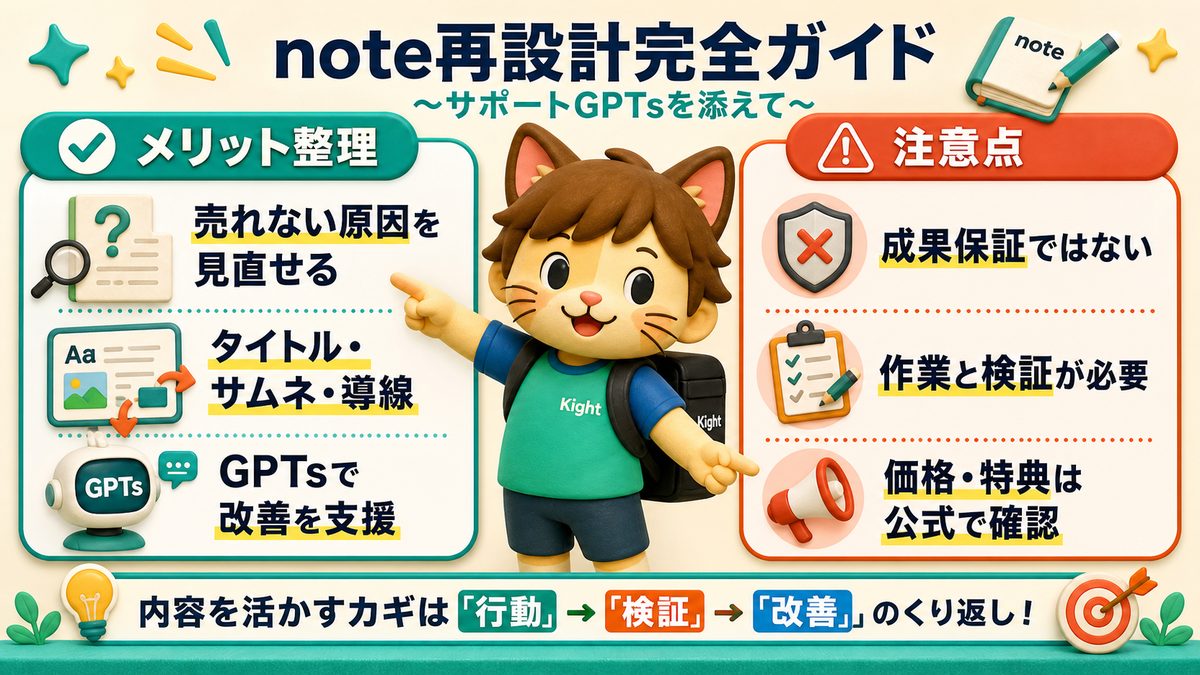 note再設計完全ガイドのメリットと注意点
