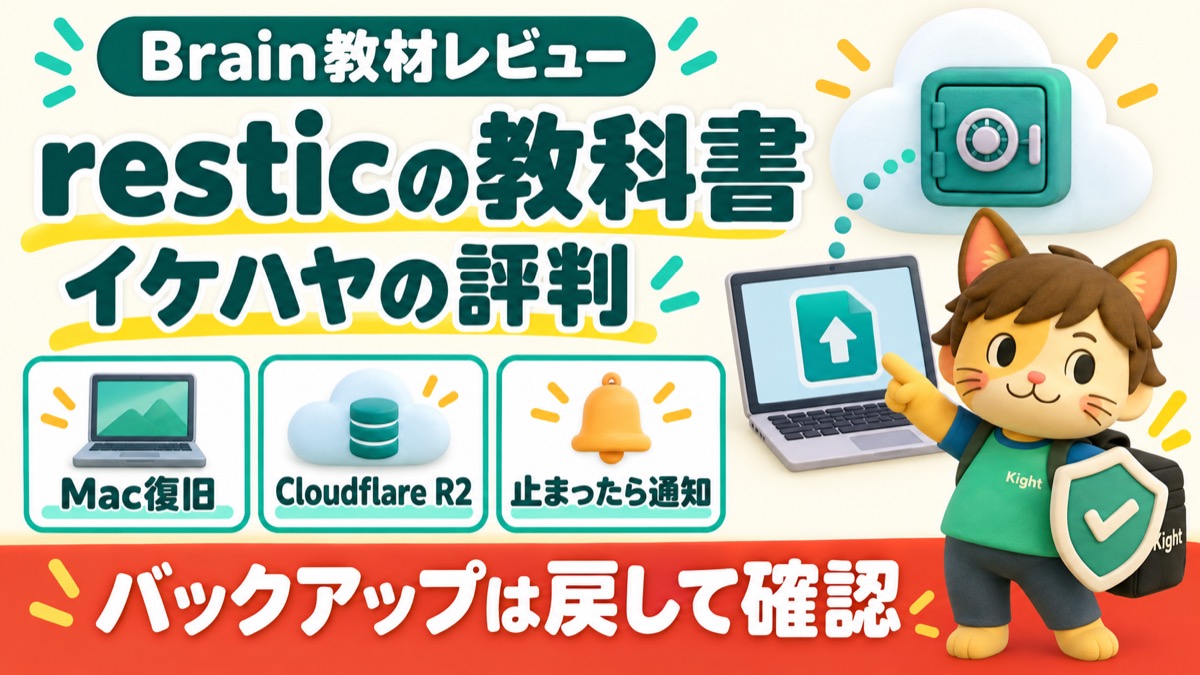 イケハヤのresticの教科書：評判・口コミのアイキャッチ