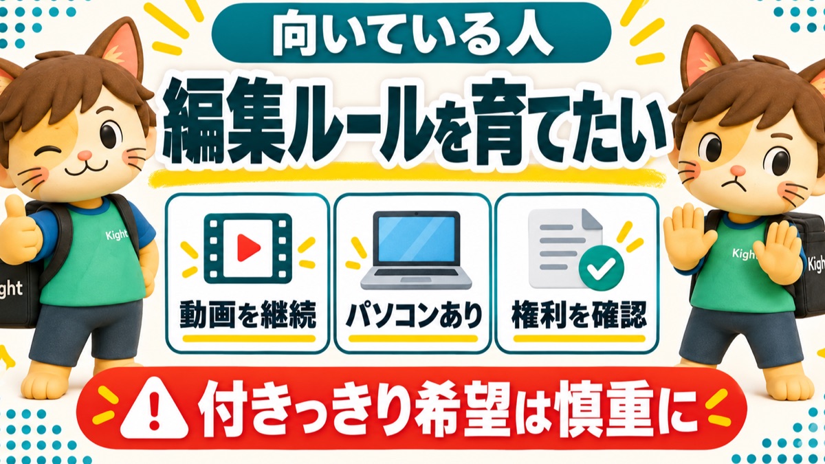 NaokiのAI動画編集PRO：購入前の適性チェック