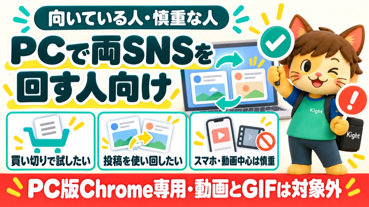 Post Switchが向いている人と慎重な人