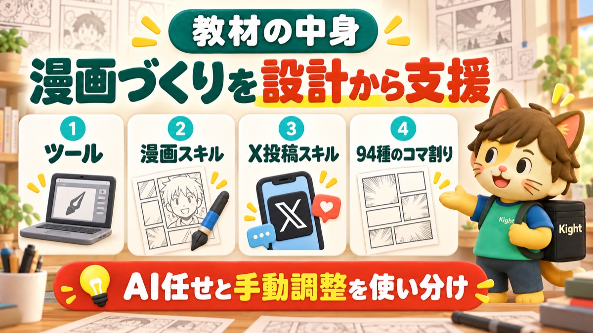 全人類漫画家計画のツールと漫画スキル