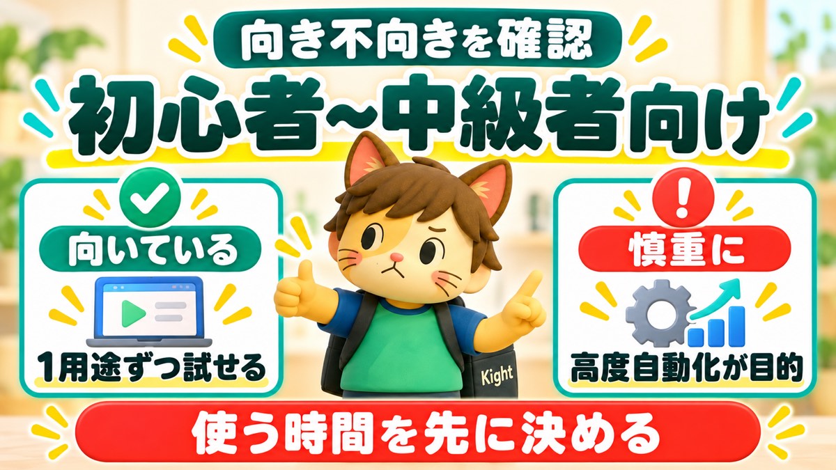 ヒナキラのChatGPTプロジェクトの教科書：購入前の適性チェック