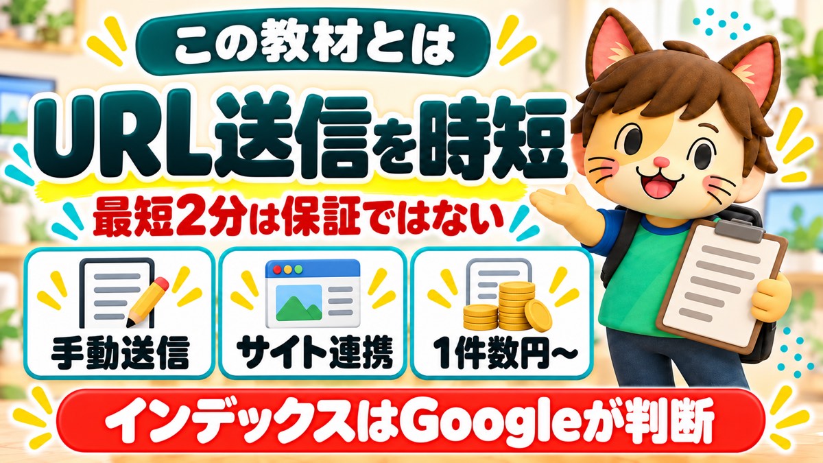 URL送信を時短する教材の内容と注意点