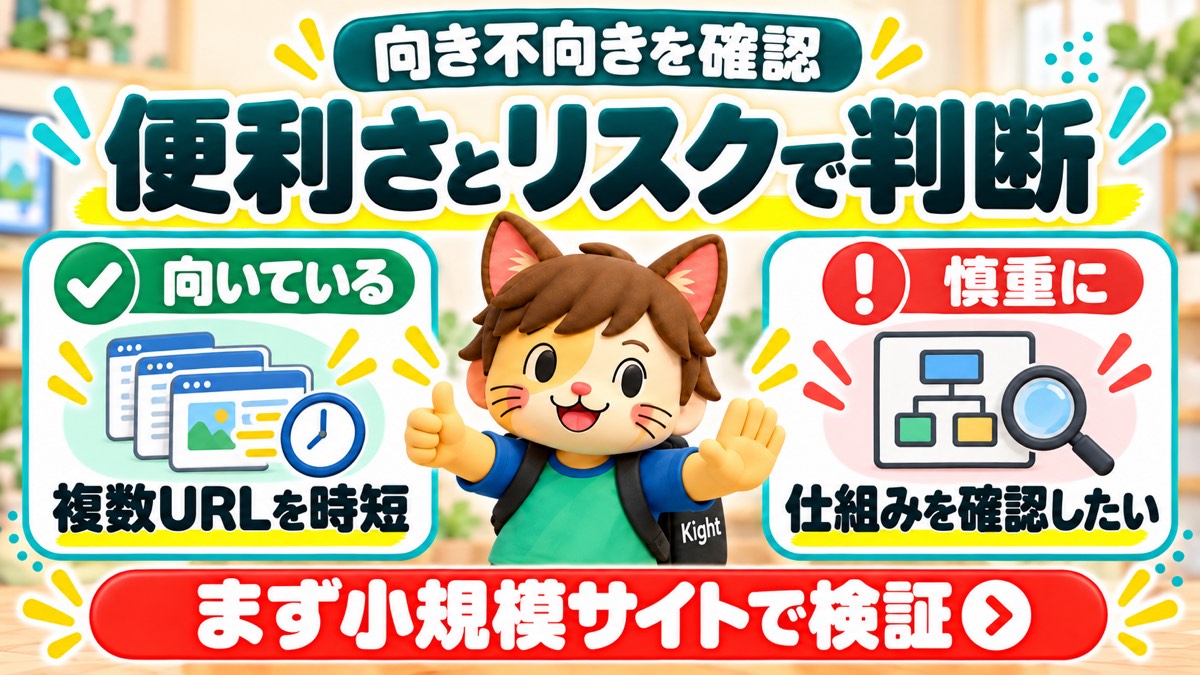 爆速Googleインデックス教材が向いている人と慎重な人