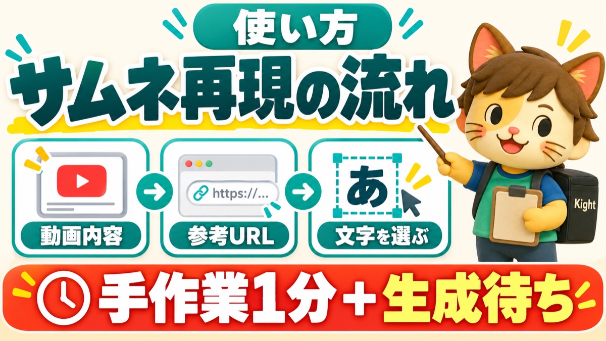 YouTubeマスターDのAIで作るYouTubeサムネ講座：教材の内容と使い方