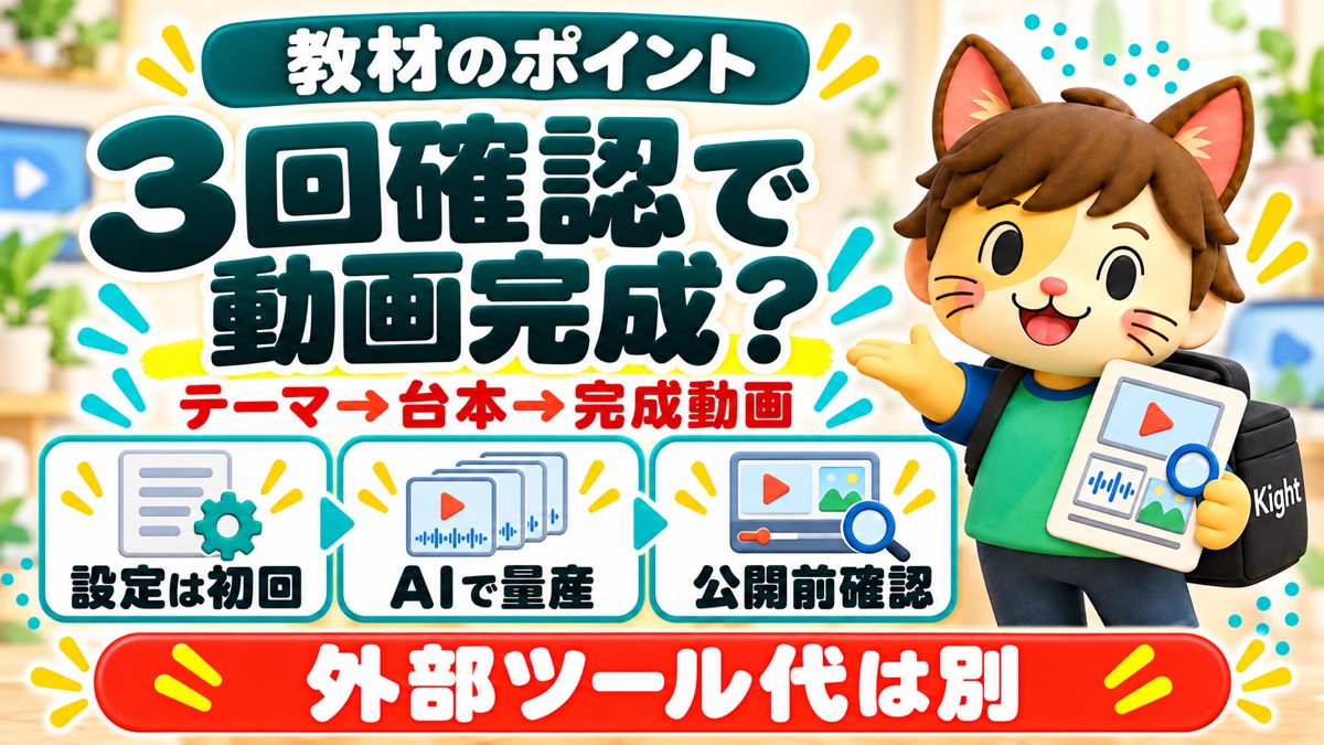 漫画マスターの動画制作3ステップと注意点